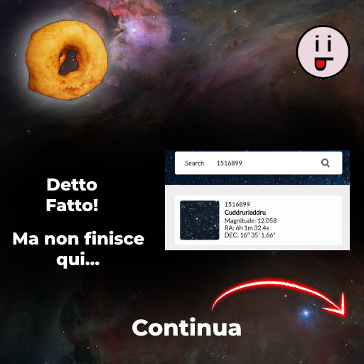 Capitolo 6 del racconto della stella Cuddruriaddru